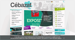 Desktop Screenshot of cebazat.fr